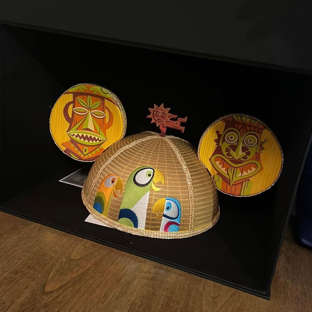 Disney Designer Tiki Room Ears NWT